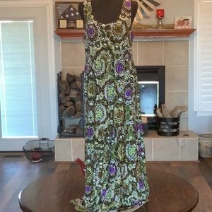 EUC Danny & Nicole maxi dress